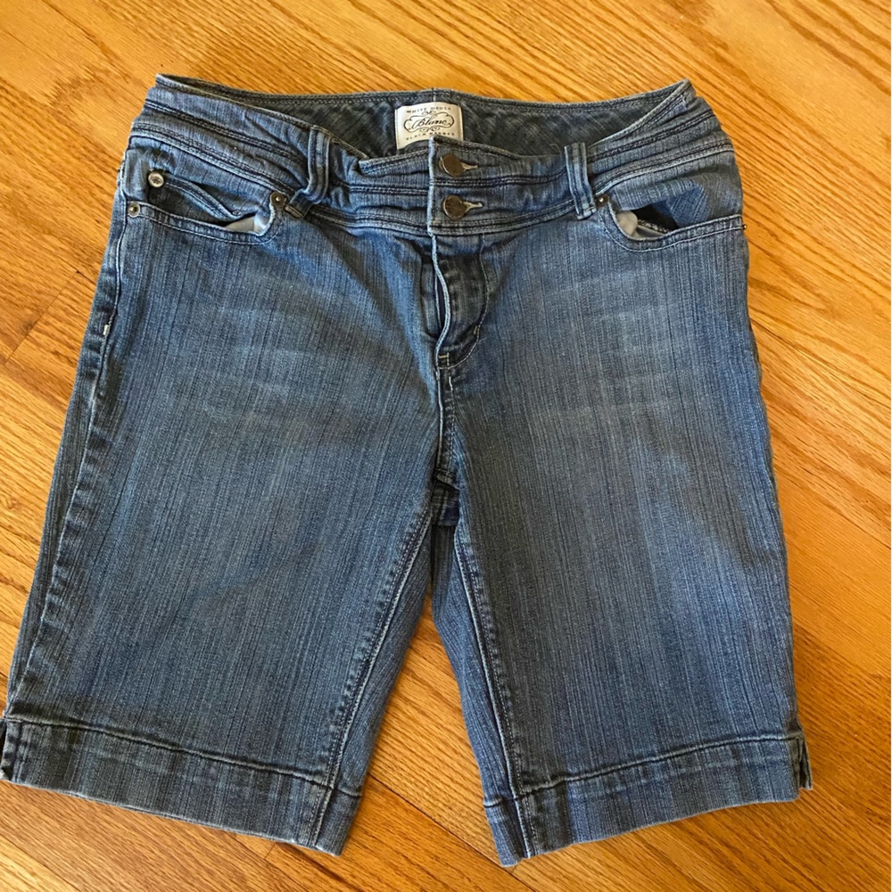 White House Black Market denim shorts